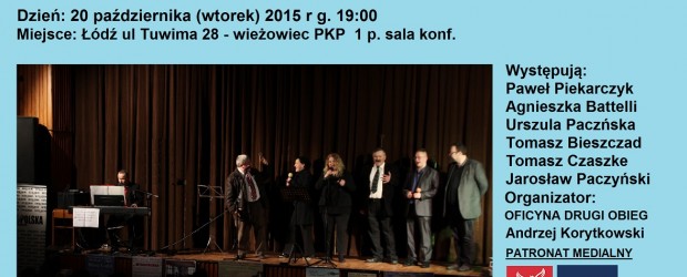 Łódź – koncert pt. „Wielka zmiana-ante portas”, 20 października