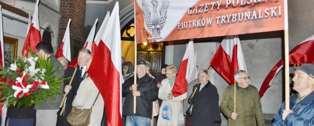 Piotrków Trybunalski – Miesięcznica tragedii smoleńskiej