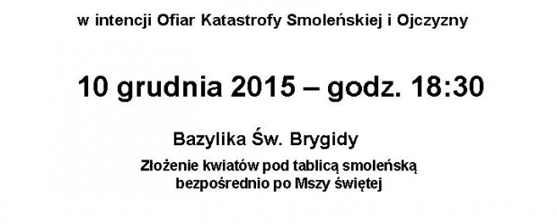 Gdańsk II – miesięcznica tragedii smoleńskiej, 10 grudnia