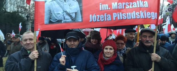 Gliwicki Klub „Gazety Polskiej” na Marszu w Warszawie