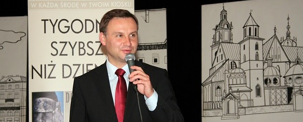 Prezydent Andrzej Duda Człowiekiem Roku Klubów „Gazety Polskiej”  2015