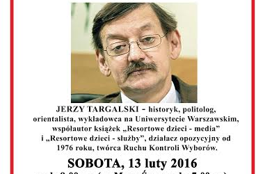 Chicago II – spotkania z dr. Jerzym Targalskim, 13-14 lutego
