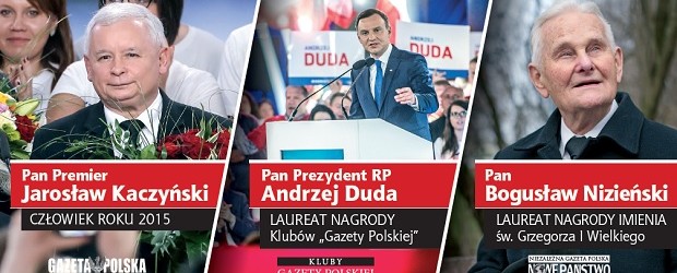 Prezydent Andrzej Duda – laureat Nagrody Klubów „Gazety Polskiej” (wideo)