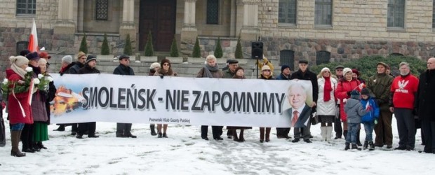 69 Miesięcznica Tragedii Smoleńskiej w Poznaniu