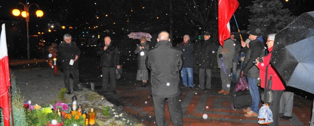 70 Miesięcznica Tragedii Smoleńskiej w Tychach