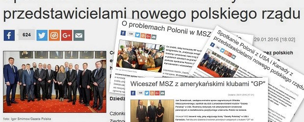 Spotkanie Polonii z USA i Kanady z przedstawicielami nowego polskiego rządu