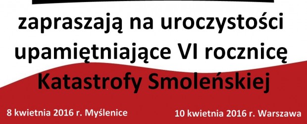 Myślenice – Klub organizuje wyjazdy do Warszawy na obchody 6. rocznicy tragedii Smoleńskiej