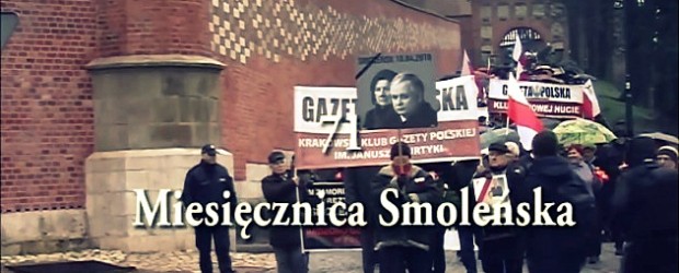 71 Miesięcznica Smoleńska w Krakowie (wideo)