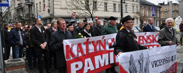 Września: uroczystości wrzesińskich z okazji 6 rocznicy tragedii smoleńskiej i 76 rocznicy zbrodni katyńskiej