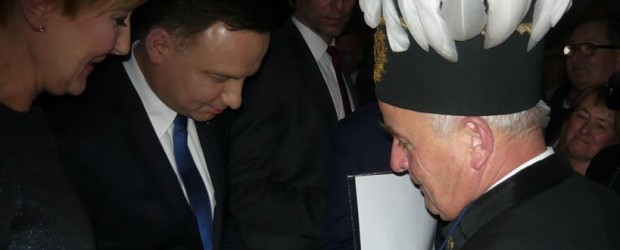 PREZYDENT ANDRZEJ DUDA W TYCHACH
