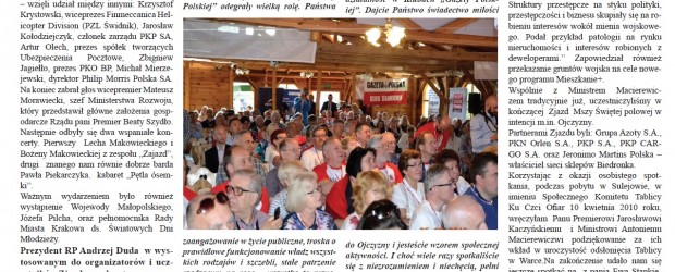Klub Gazety Polskiej w Warce na XI Zjeździe Klubów Gazety Polskiej w Sulejowie