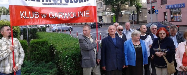 Czerwcowa miesięcznica w Garwolinie
