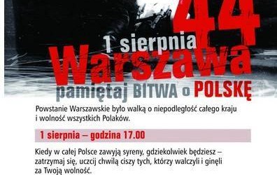 Nowym Sącz – obchody 72 rocznicy wybuchu Powstania Warszawskiego. Uczczenie pamięć bohaterów, 1 sierpnia