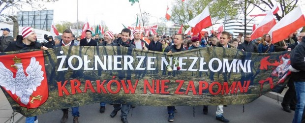 Raciborski Klub Gazety Polskiej na pogrzebie śp. Pułkownika Łupaszki