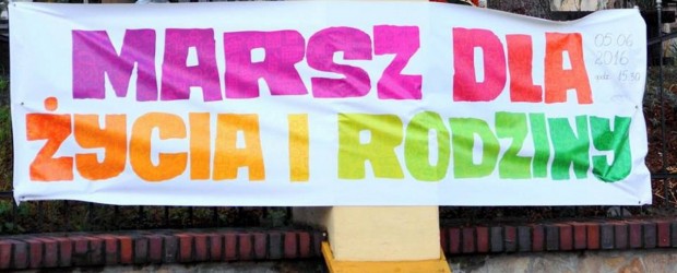 Marsz Dla Życia I Rodziny w Tychach