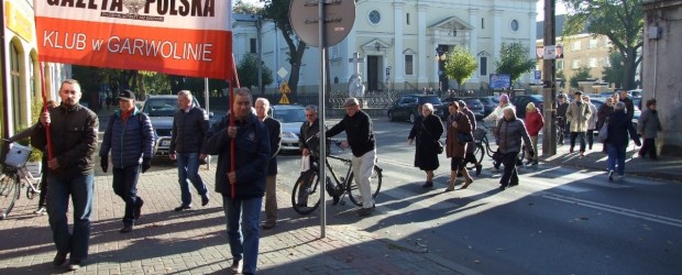 Garwolin: październikowa miesięcznica tragedii smoleńskiej