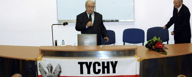 Prof. Jerzy  Robert Nowak w Tychach