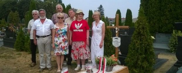 Poznańscy klubowicze udali się do Ostrowa Wielkopolskiego na grób księdza Józefa Greckiego.