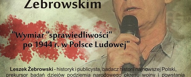 Dąbrowa Górnicza – spotkanie z historykiem i publicystą  Leszkiem Żebrowskim, 18 października