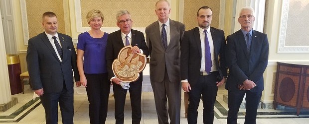 Nowy Jork: spotkanie Marszałka Senatu Karczewskiego m.in. z przedstawicielami Klubów GP (wideo)