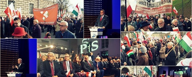Obchody 79. miesięcznicy tragedii nad Smoleńskiem oraz Dnia Święta Niepodległości w Warszawie i Krakowie (fotorelacja oraz wideo)