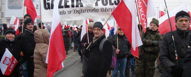 Klub GP z Dąbrowy Górniczej na Marszu Niepodległości w Warszawie, 11.11.2016r.