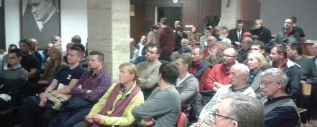 Kraków-Nowa Huta: spotkanie ze znanymi publicystami I. Lisiakiem, S. Michalkiewiczem i L. Żebrowskim