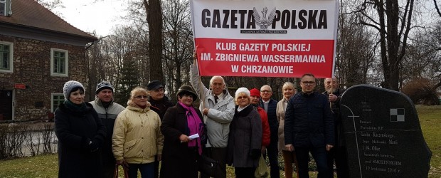 Grudniowa miesięcznica tragedii smoleńskiej w Chrzanowie