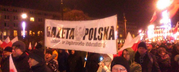 Klub „GP” z Dąbrowy Górniczej na Manifestacji PIS upamiętniającej ofiary stanu wojennego 13.12.2016. Warszawa