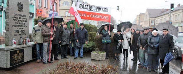 Miesięcznica tragedii smoleńskiej w Garwolinie – grudzień 2016