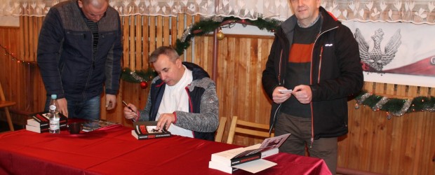 Wojciech Sumliński na spotkaniu w Gorzycach