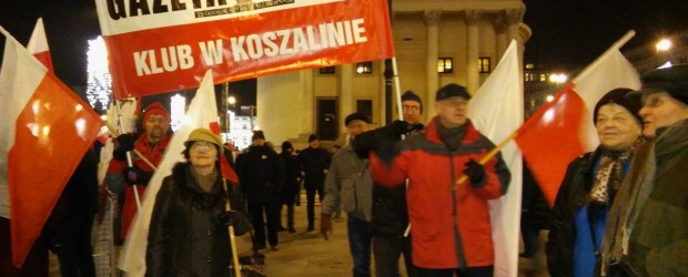 Delegacja Klubu „GP” z Koszalinie 13-grudnia w Warszawie
