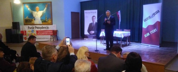 RODZINA – METROPOLIA – POLSKA: wiceminister sprawiedliwości Michał Wójcik w Tychach