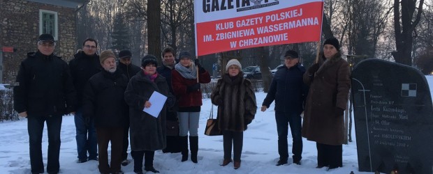 Chrzanów: miesięcznica tragedii smoleńskiej, 10 stycznia