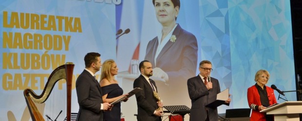 Beata Szydło z nagrodą Klubów „Gazety Polskiej”: Wierzę, że Polska ma dobrą przyszłość