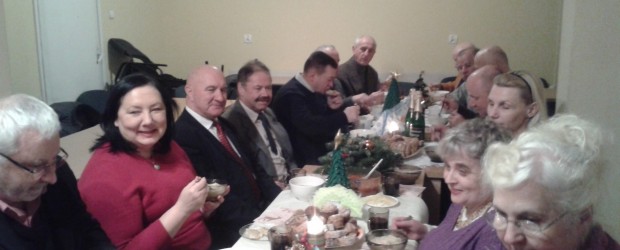 Spotkanie opłatkowe w Klubie w Nowym Sączu