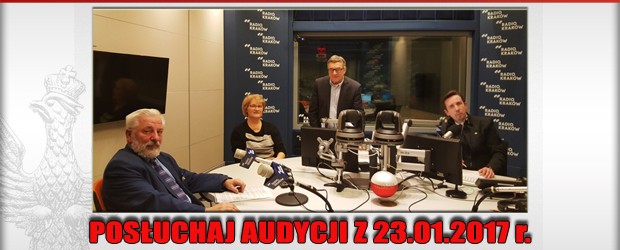 POSŁUCHAJ AUDYCJI: „Radiowy Klub Gazety Polskiej” – 23.01.2017 r. (audio)