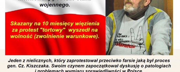 Dąbrowa Górnicza – spotkanie z Zygmuntem Miernikiem, działaczem Solidarności, dwukrotnie internowany podczas stanu wojennego,  7 lutego