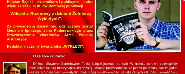 Dąbrowa Górnicza – spotkanie z dziennikarzem i publicystą Kajetanem Rajskim, 13 marca,
