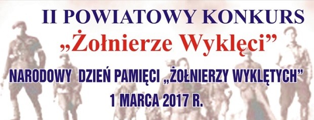 Góra Śląska: II Powiatowy Konkurs Żołnierze Wyklęci
