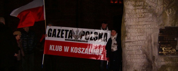 Koszalin: 83 Miesięcznica Tragedii Smoleńskiej