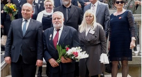 Wiedeń II – Przewodniczący Klubu GP odznaczony Krzyżem Wolności i Solidarności