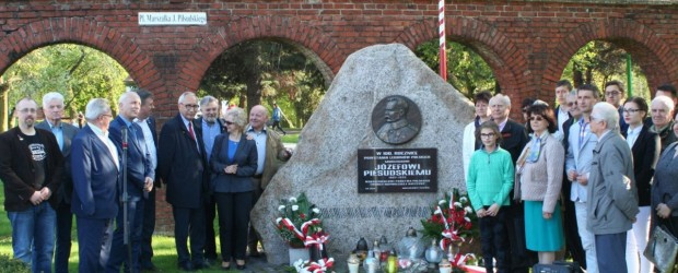 Tczew – Spotkanie przy obelisku Józefa Piłsudskiego