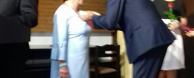 Gdańsk II – Irena Zagrabska  odznaczona przez prezydenta RP Andrzeja Dudę Krzyżem Wolności i Solidarności