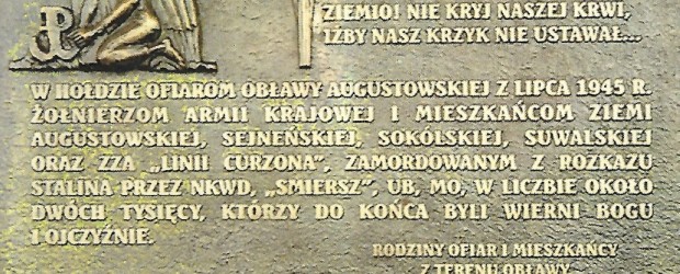 Hamburg II – Zabrane Życia lipiec 1945-Obława Augustowska, 3 września