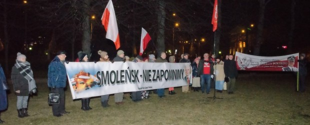 Poznań: 82 Miesięcznica Tragedii Smoleńskiej