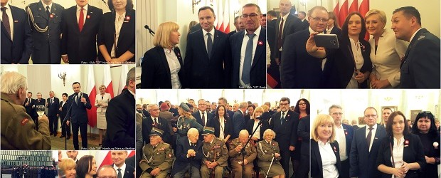 [FOTORELACJA] Prezydent RP Andrzej Duda zaprosił przedstawicieli Klubów „GP” na uroczystości Święta Niepodległości