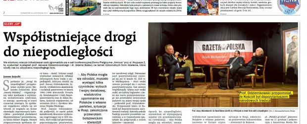 Warszawa-Żoliborz Bielany: Współistniejące drogi do niepodległości