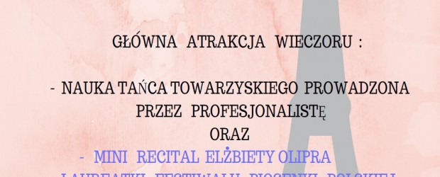 Paryż Notre-Dame – Baw się razem z nami – młodzieżowe taneczne “Ralley A La Polonaise”, 11 lutego