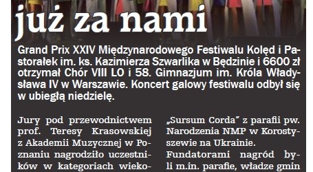 Sosnowiec: Festiwal już za nami